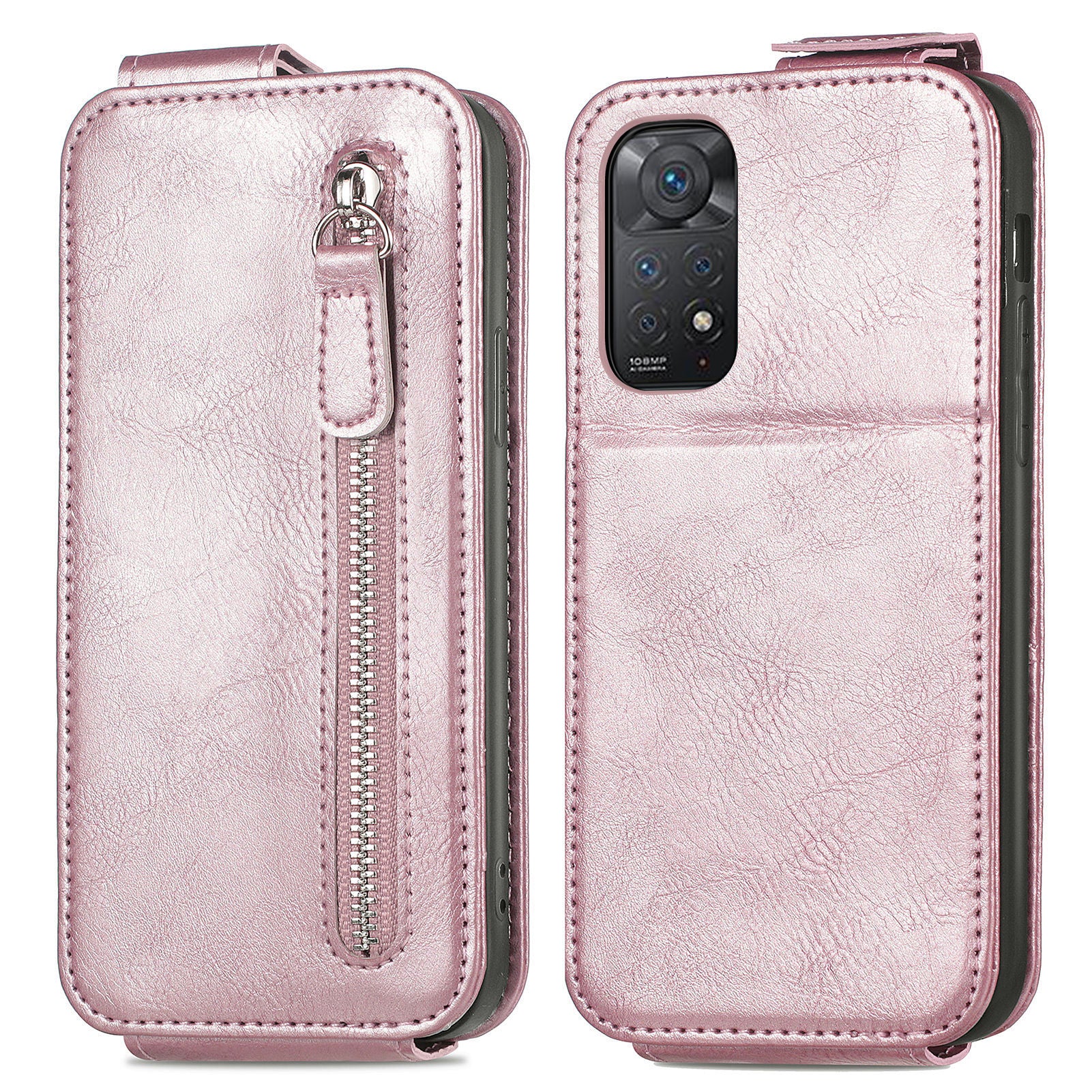 Pro Xiaomi Redmi Note 12 Pro 4G 11 Pro 4G (MediaTek) Note 11 Pro 5G (Qualcomm) Magnetický kryt PU kůže Vertikální vyklápěcí stojan na peněženku Kryt telefonu Pro Xiaomi Redmi Note 12 Pro 4G 11 Pro 4G (MediaTek) Note 11 Pro 5G (Qualcomm) Magnetický kryt PU kůže Vertikální vyklápěcí stojan na peněženku Kryt telefonu